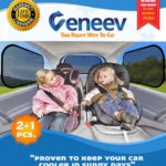 Car Sun Shade for Side and Rear Window (3 Pack)